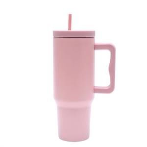 NEW CREATIVE GIFTS INTERNATIONAL stainless steel modern tumbler in pink